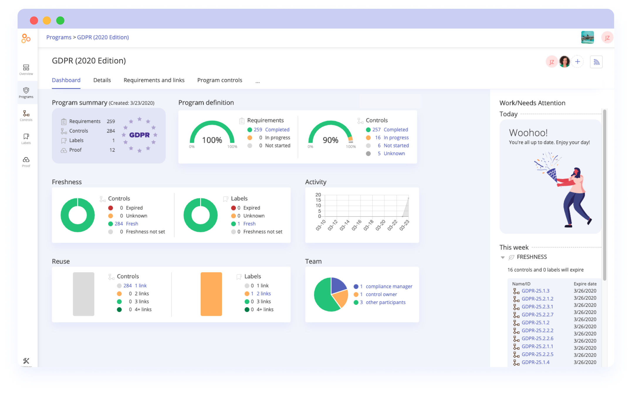 Compliant Together | Hyperproof