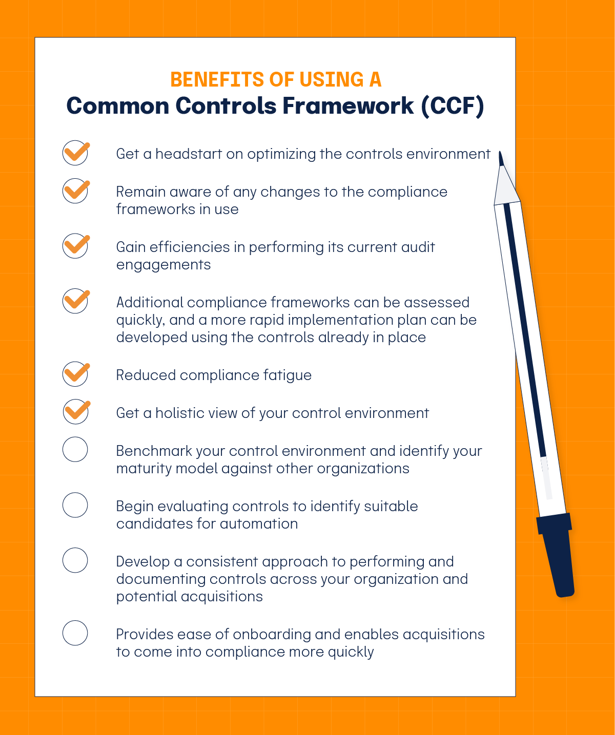The benefits of using a CCF