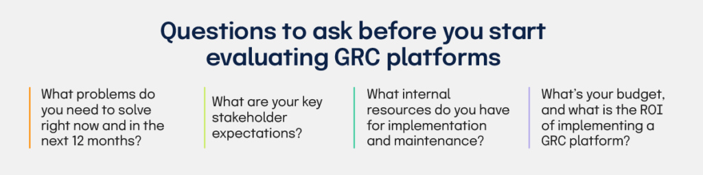 GRC Platforms | What to Look For [Features]