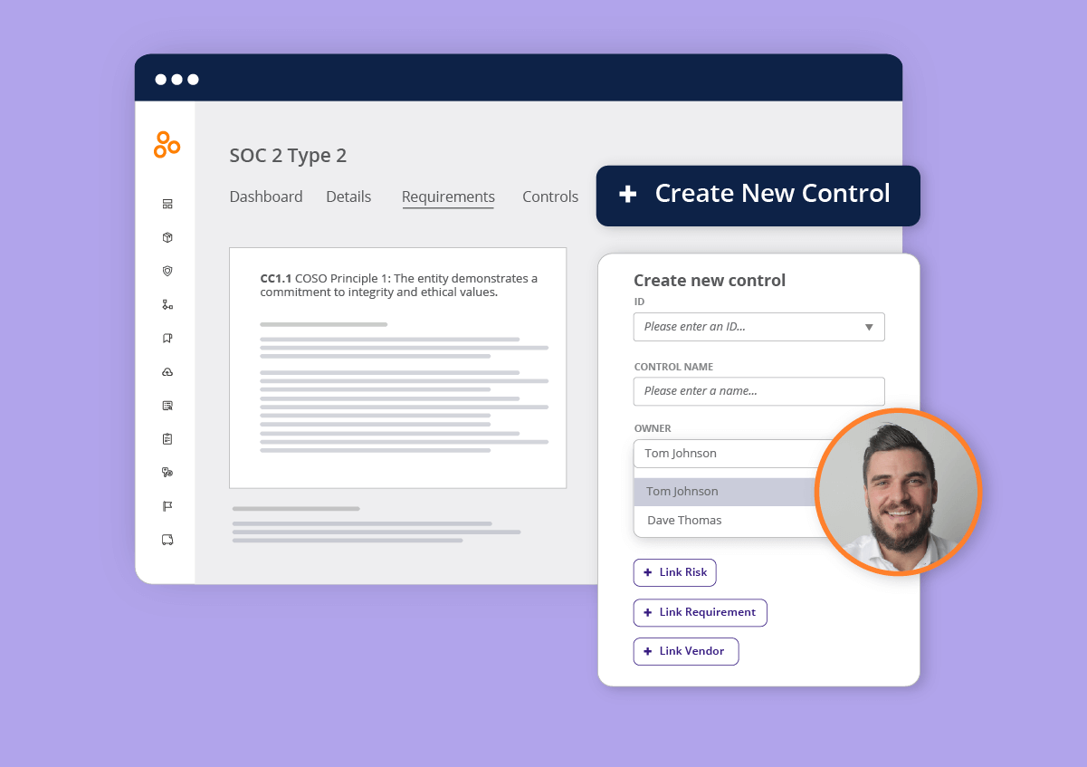 Creating a new control in Hyperproof