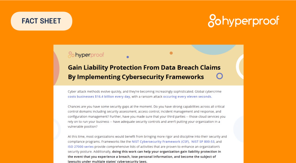 Cybersecurity Frameworks Data Breach