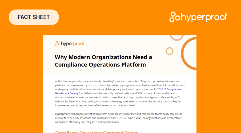 Modern Compliance Platform