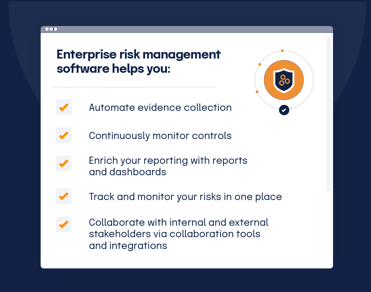 Enterprise risk management software benefits