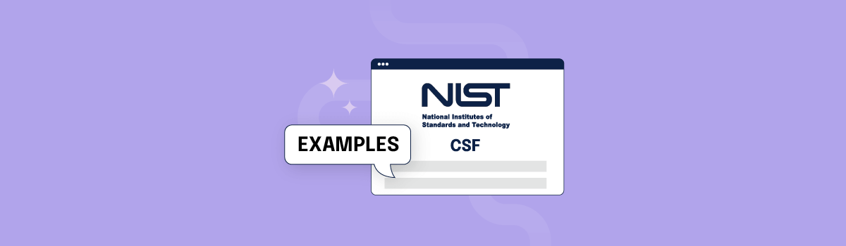 NIST CSF outline for information security policy