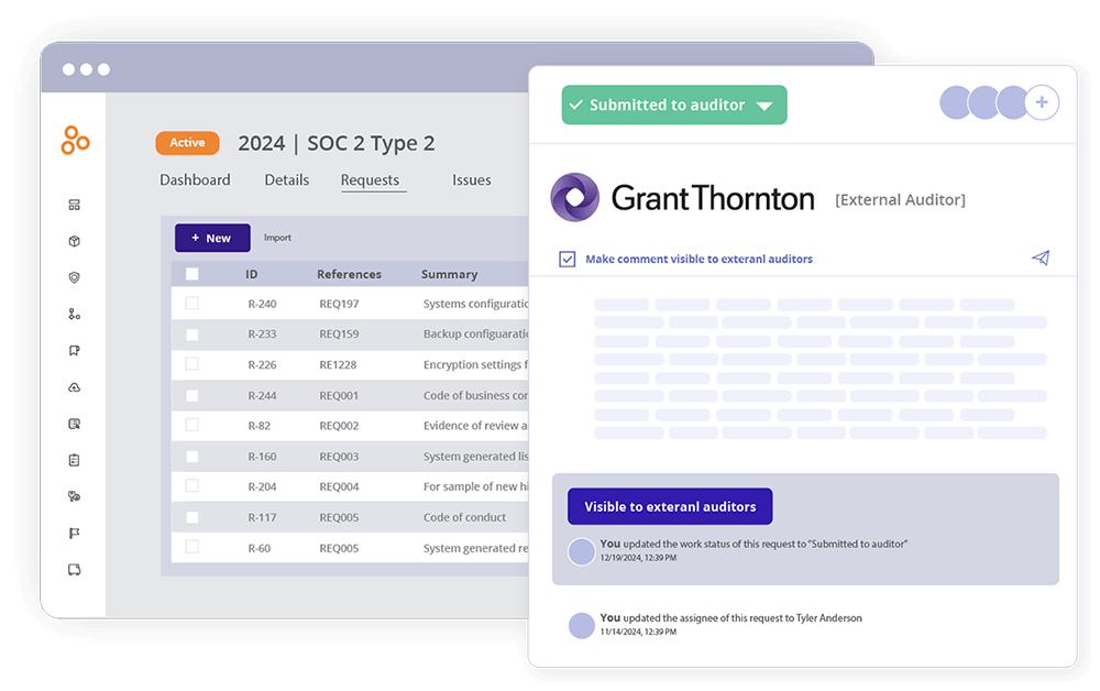 Work alongside your auditor in one place