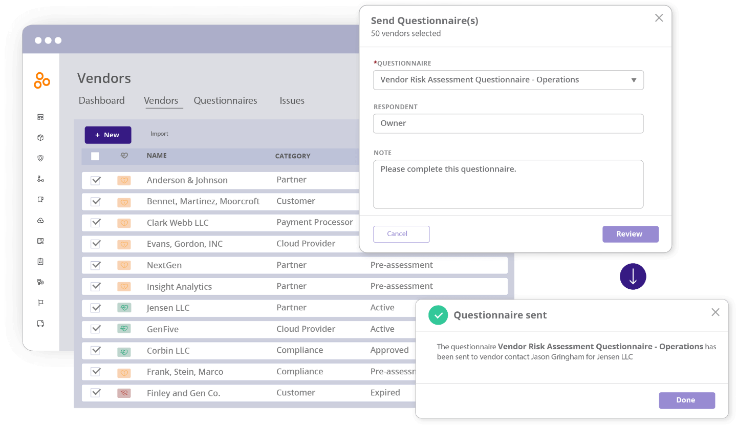 Automate security questionnaires