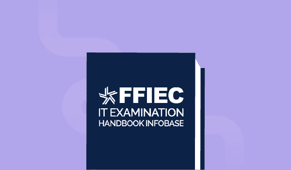 A depiction of the FFIEC IT examination handbook