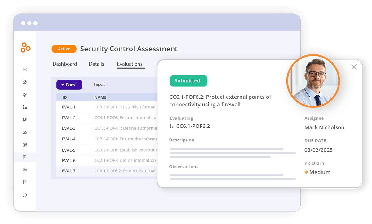 Assessment workflow support