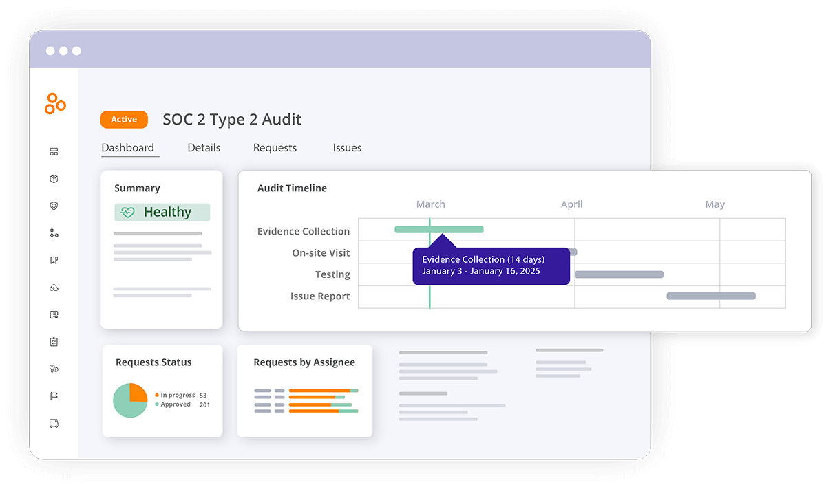 Audit management features 