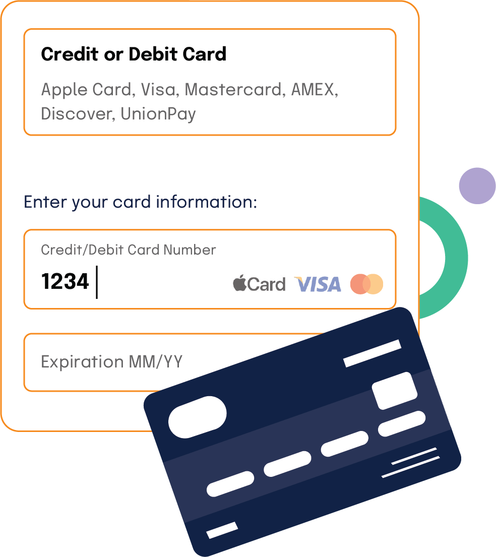 Credit Card Interface