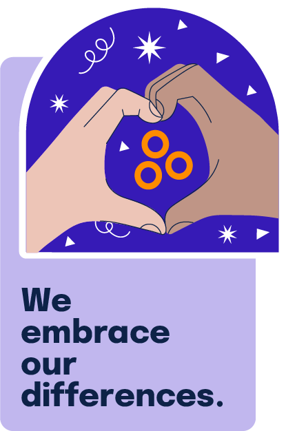 We embrace our differences.