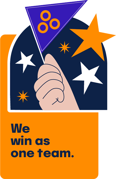 We win as one team.