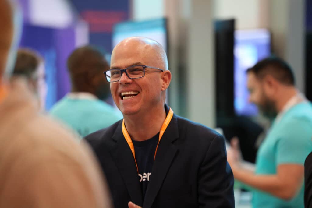 Mike Johnson, SVP of Sales at Hyperproof, on site at RSAC