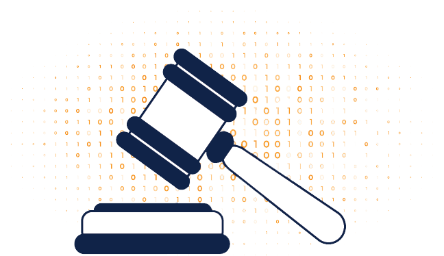 Graphic gavel