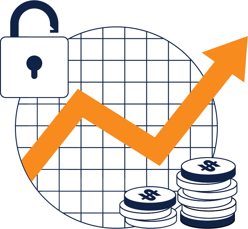 Graph ROI decorative