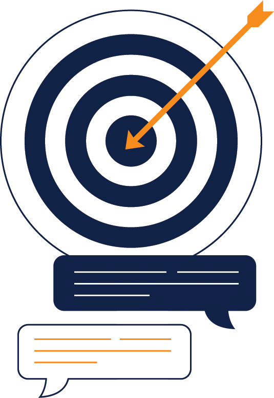 Arrow target decorative