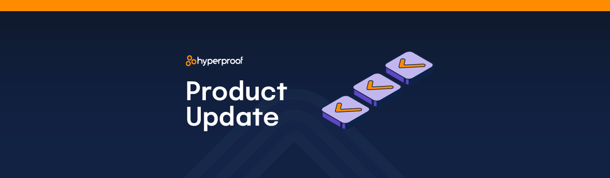 Hyperproof product update