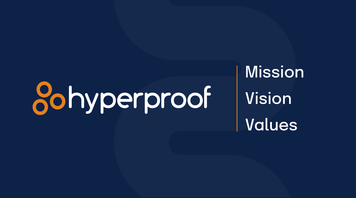 Hyperproof Mission Vision and Values