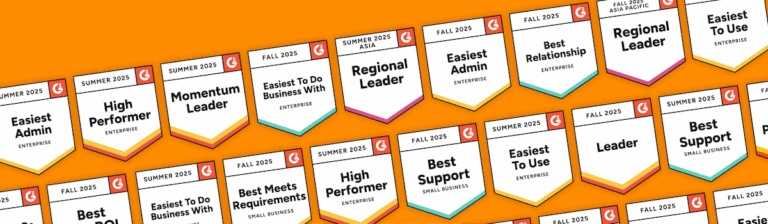 Hyperproof summer and fall 2025 G2 badges