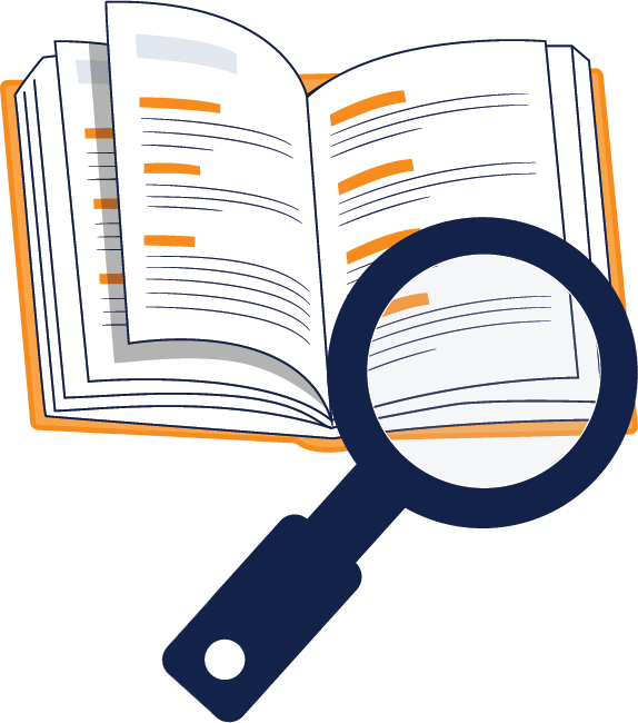 Decorative Open Book