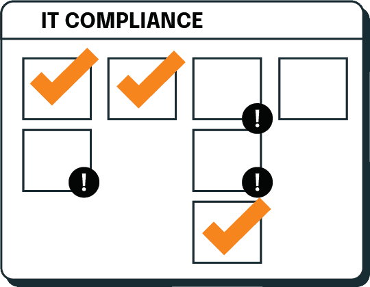 Decorative IT compliance calendar