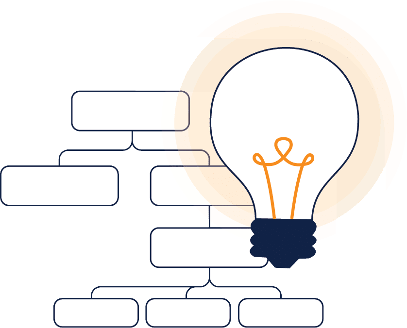 Decorative Bulb with flow graphics