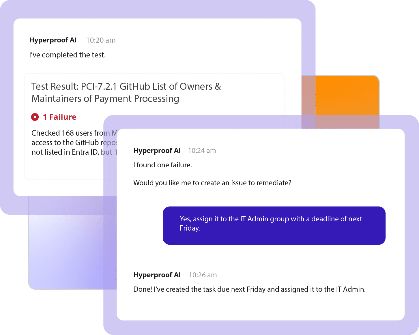 Dodge fines, breaches, compliance gaps and career-ending board questions with AI agents that are always looking out for you, flagging risks early, and keeping you audit-ready.