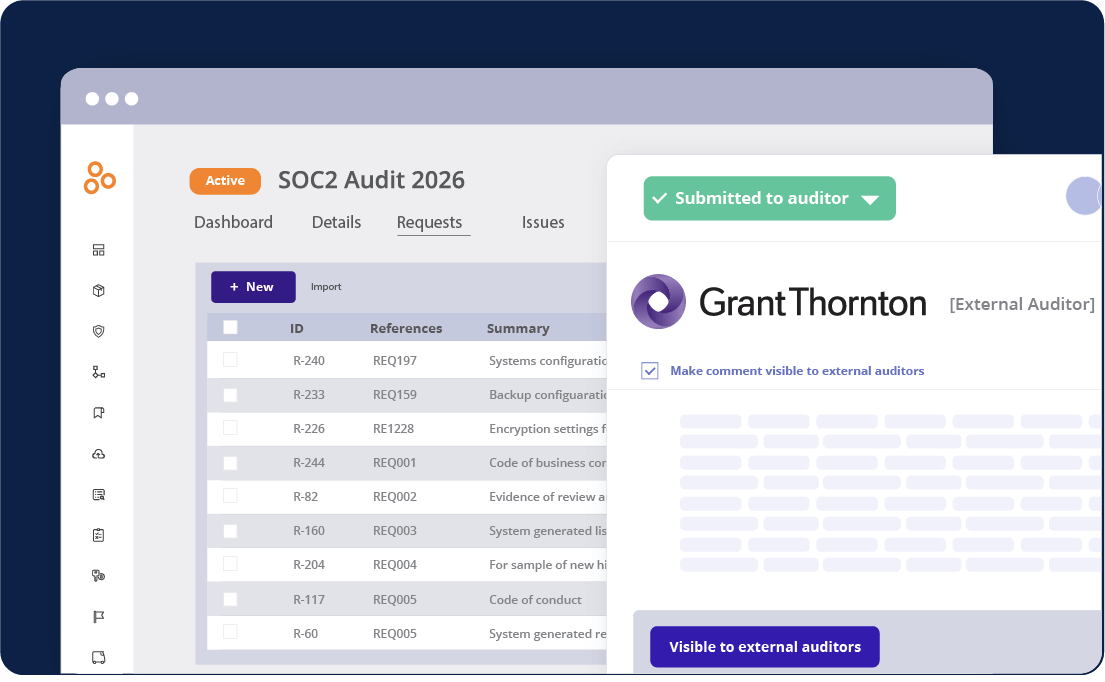 Easily collaborate with your auditors