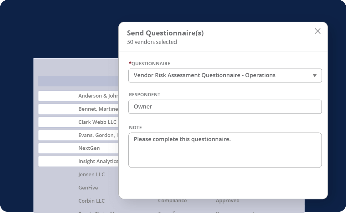 Automate security questionnaires