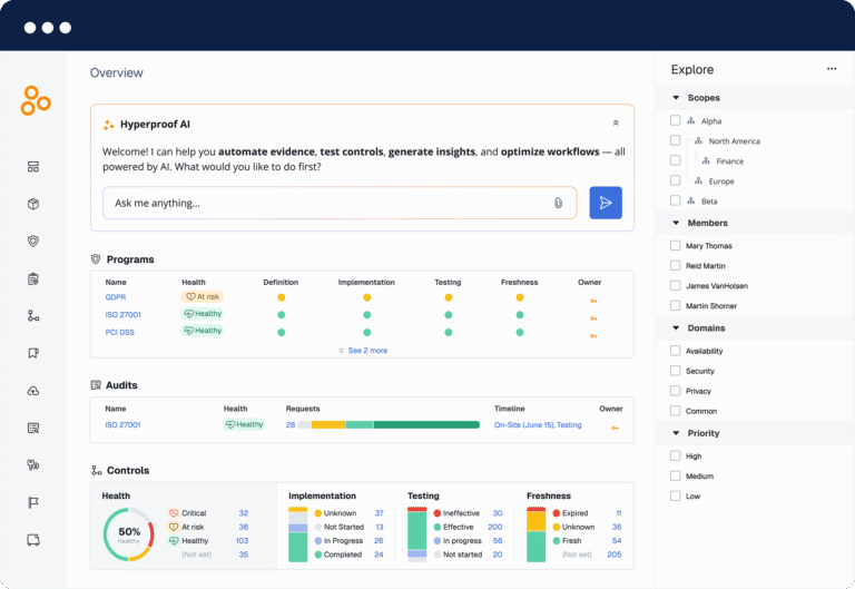 Hyperproof | The GRC Platform That Makes Compliance Easy