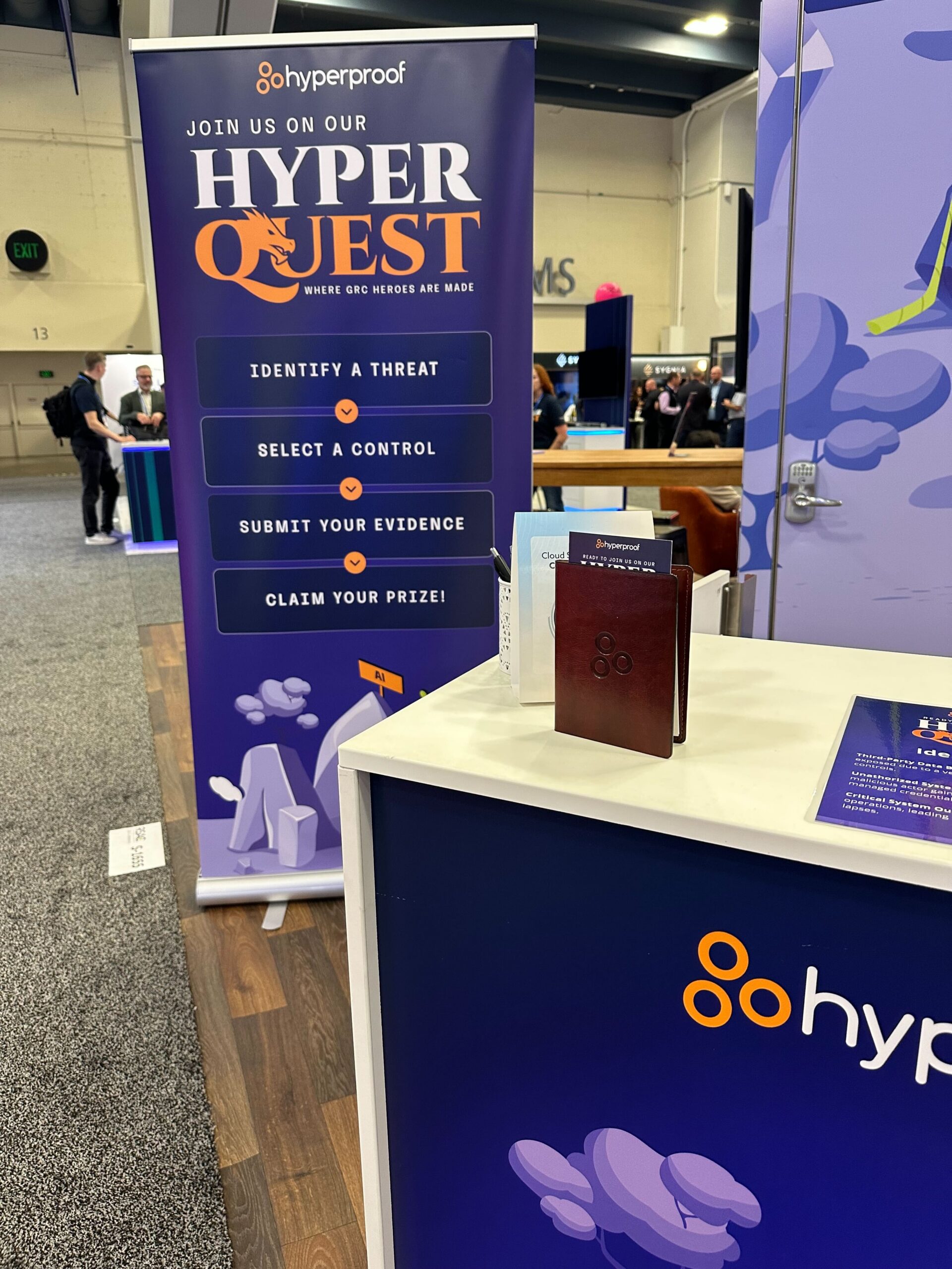 hyperproof RSAC booth