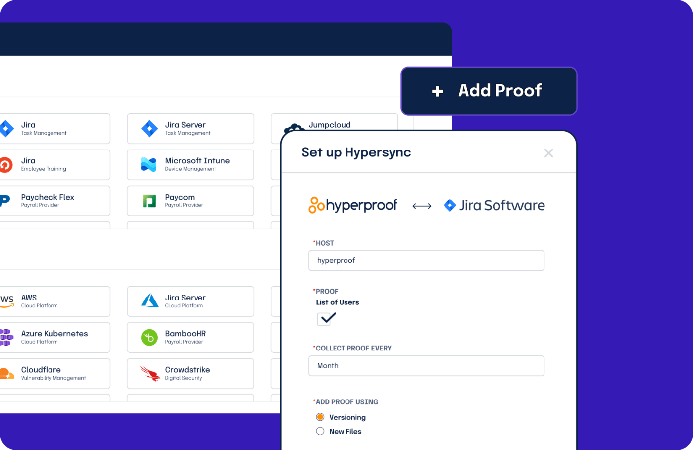 Automate evidence collection