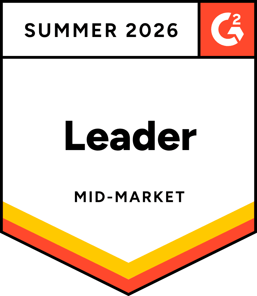G2Crowd Leader Mid-Market