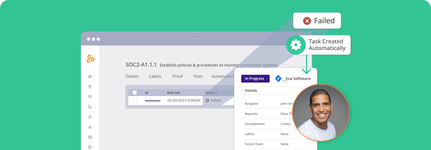 Automate control testing and escalation