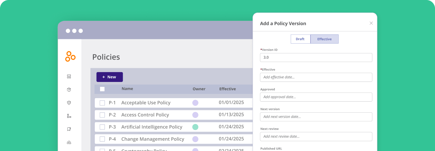 Centralize policy management